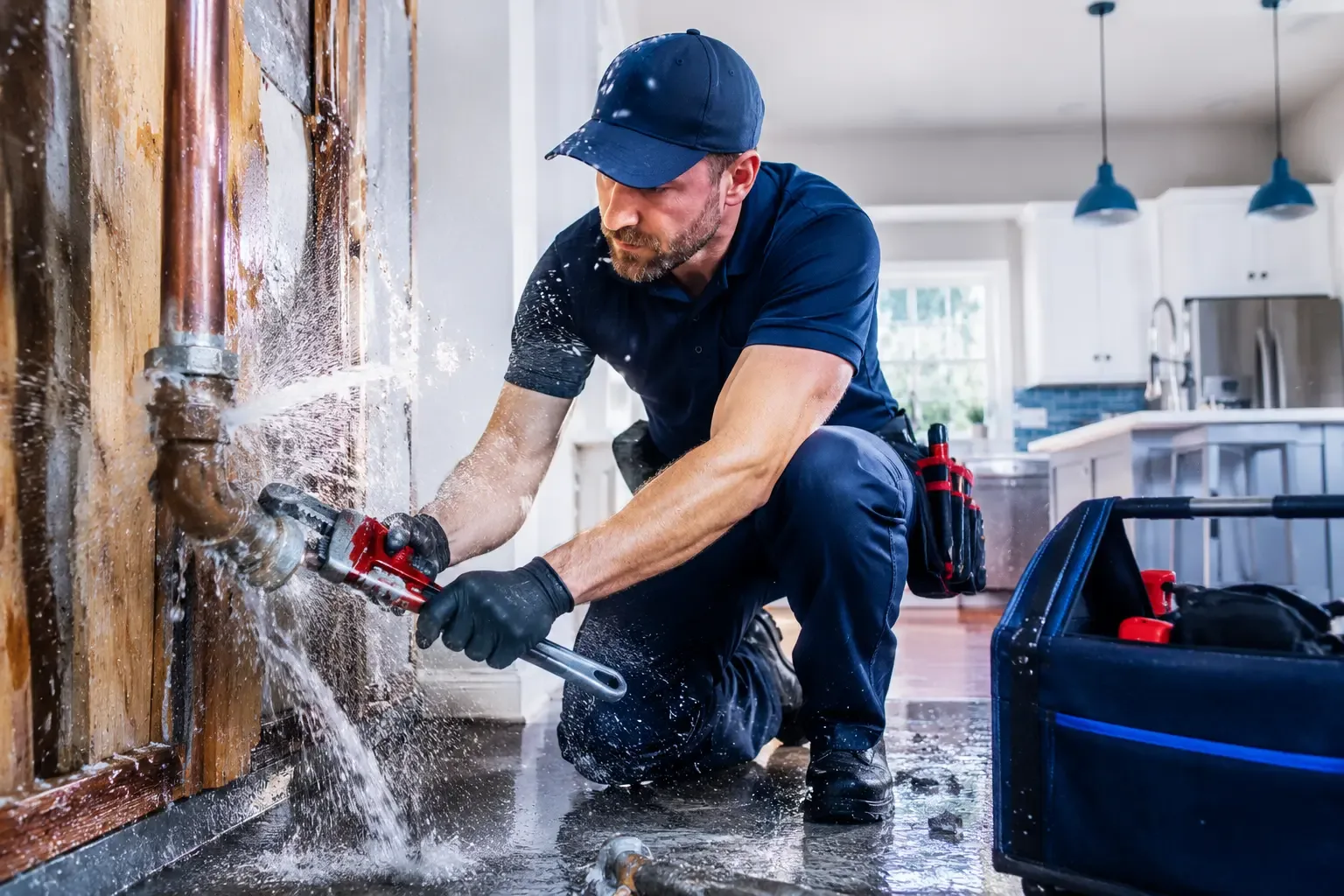 Local emergency pipe repair professionals in Fanrock, WV